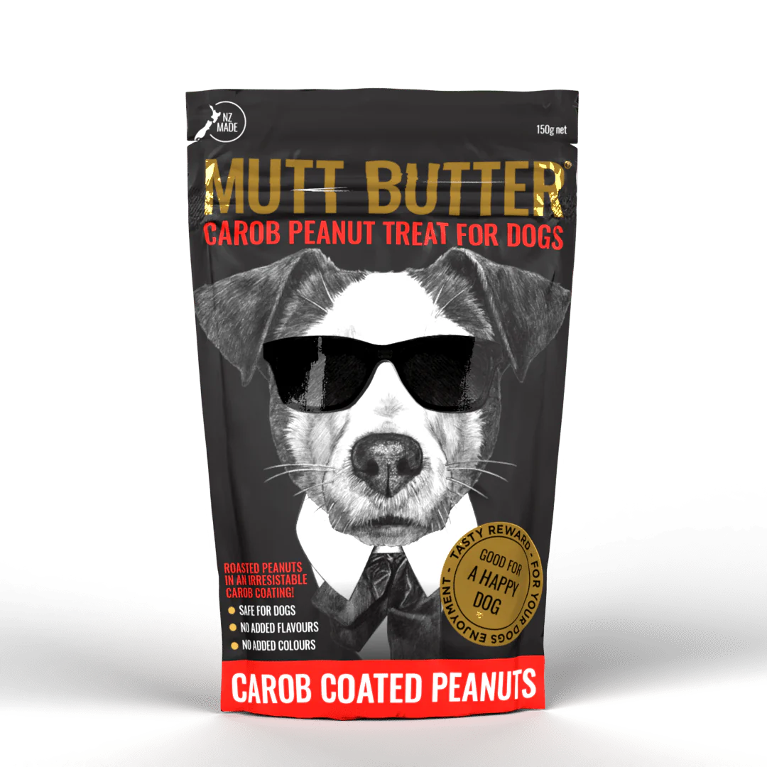 Mutt Butter Dog Treat Carob Peanuts