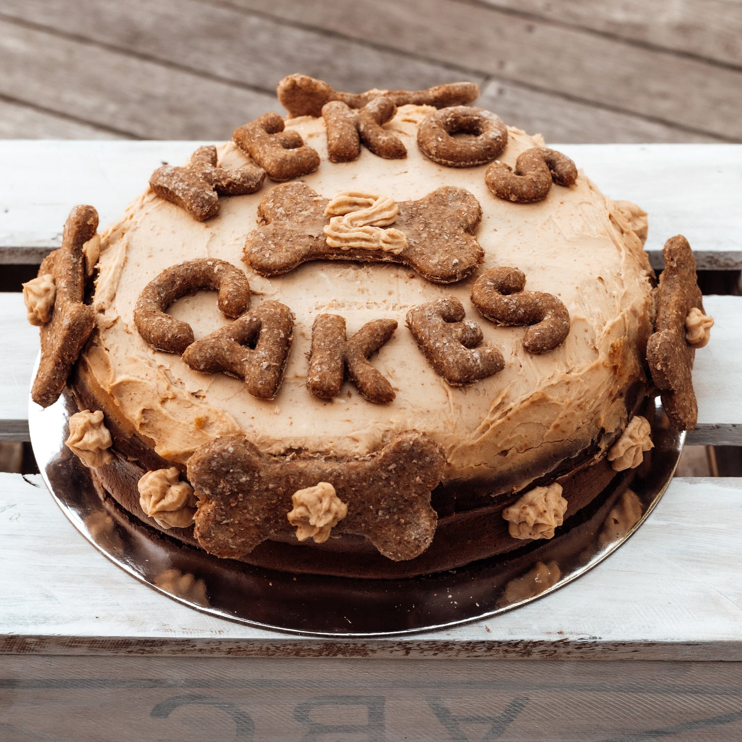 Peanut Butter Easy To Make Dog Birthday Cakes Peanut Butter Cake